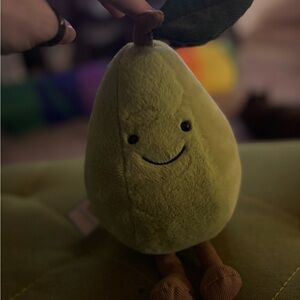 Jellycat Plush Tagged Toy - Pink and Cream Accents